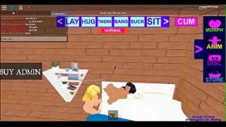 Girl kiss girl in roblox