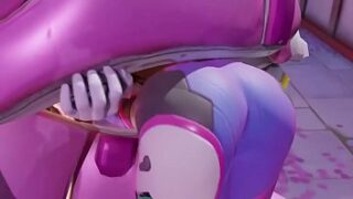 Overwatch hentai dva