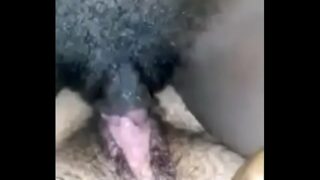 Black women with big clitoris leaking each other pussy wet