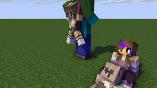 Minecraft zombie girl sex