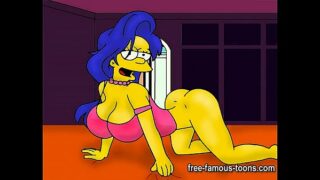 Marge simpson and lois griffin
