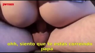 Papa e hija en español