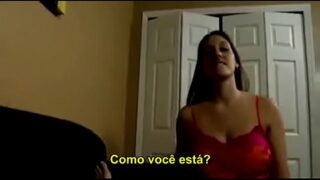 Posição papai e mamae com força legendado