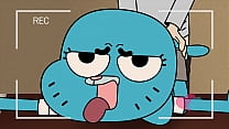 Mulheres do desenho do Mundo de Gumball peladas