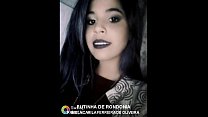 Tehardcoreuta capilar Fernanda cajueiro ariquemes batendo punheta