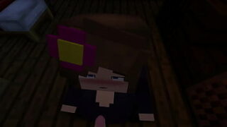 Minecraft mulher pelada jenny  con um cavalo