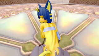 Ankha cat dance